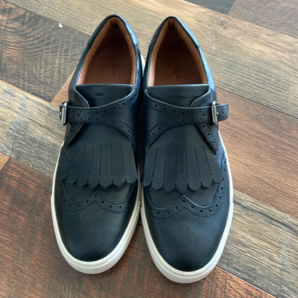Frye Gemma Kiltie Leather Sneakers